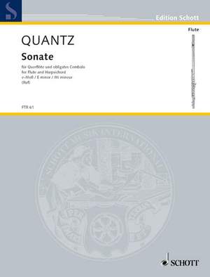 Quantz, Johann Joachim: Sonata E minor