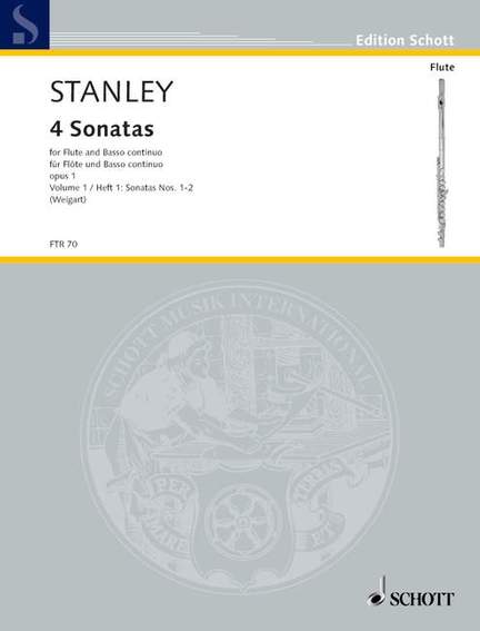 Stanley, John: Four Sonatas