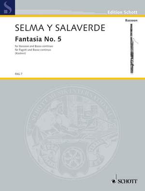 Selma y Salaverde, Bartolomeo de: Fantasia No.5