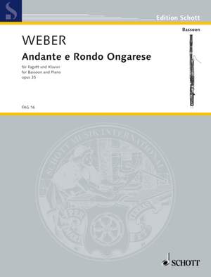 Weber, Carl Maria von: Andante e Rondo Ongarese op. 35