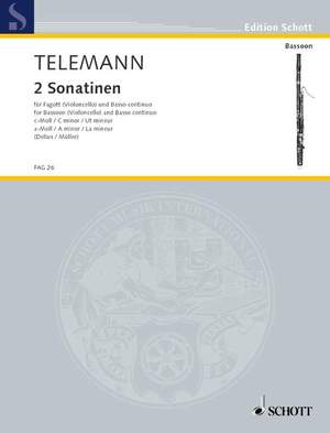 Telemann, Georg Philipp: Two Sonatinas