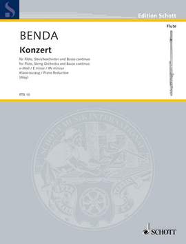 Benda, Franz: Concerto E minor