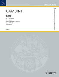 Cambini, Giovanni Giuseppe: Duo A Major op. 11/5