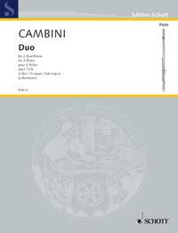 Cambini, Giovanni Giuseppe: Duo G Major op. 11/6