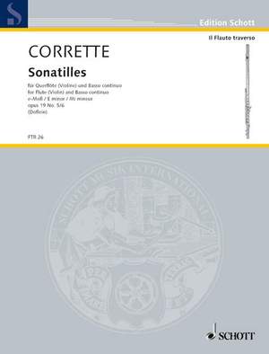 Corrette, Michel: Sonatilles op. 19