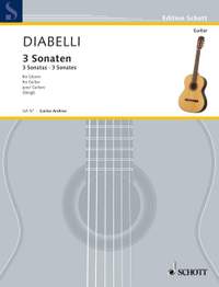 Diabelli, Anton: 3 Sonatas