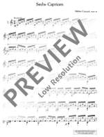 Carcassi, Matteo: 6 Caprices op. 26 Product Image