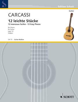 Carcassi, Matteo: 12 easy Pieces op. 10