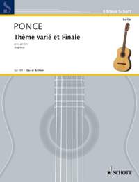Ponce, Manuel Maria: Thème varié et Finale