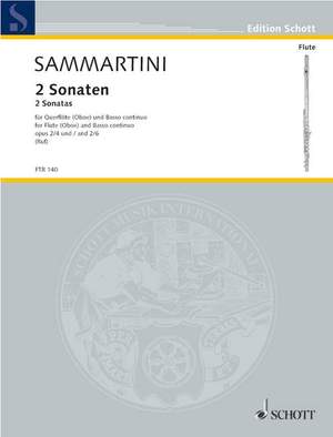 Sammartini, Giovanni Battista: Two Sonatas op. 2/4 and 6
