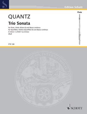 Quantz, Johann Joachim: Triosonata a minor
