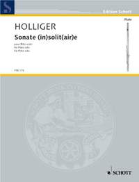 Holliger, Heinz: Sonate (in)solit(air)e