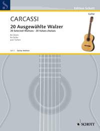 Carcassi, Matteo: 20 Ausgewählte Walzer