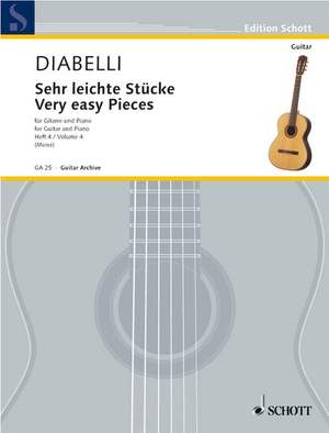 Diabelli, Anton: Very easy Pieces