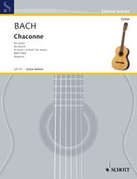 Bach, Johann Sebastian: Chaconne in d minor BWV 1004