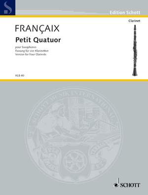 Françaix, Jean: Petit Quatuor