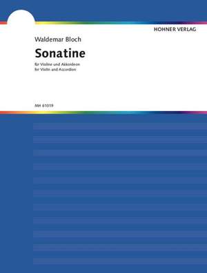 Bloch, Waldemar: Sonatina