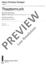 Schaper, Heinz-Christian: Theatermusik Product Image