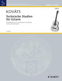 Kováts, Barna: Technical Studies for Guitar