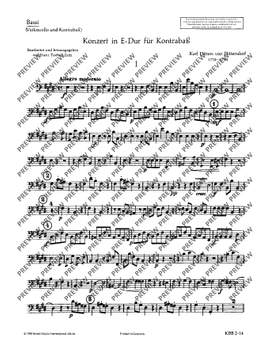 Dittersdorf: Concerto E Major Krebs 172