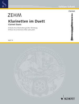 Zehm, Friedrich: Clarinets in Duets