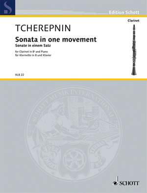 Tcherepnin, Alexander: Clarinet Sonata