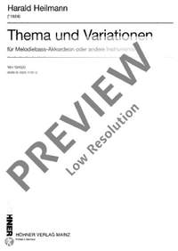 Heilmann, H: Thema und Variationen