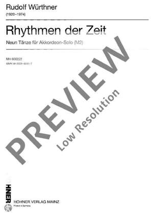 Wuerthner, Rudolf: Rhythmen der Zeit