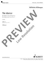 Killmayer, Wilhelm: Tre Dance Product Image