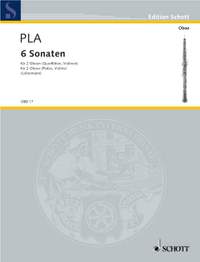 Pla, Juan Bautista: Six Sonatas