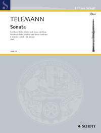 Telemann, Georg Philipp: Sonata E minor TWV 41:e6