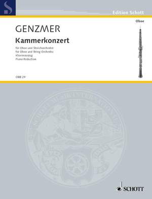 Genzmer, Harald: Kammerkonzert GeWV 147