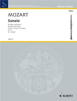 Mozart, Wolfgang Amadeus: Sonata F major KV 13