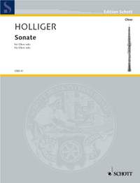 Holliger, Heinz: Sonata