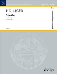 Holliger, Heinz: Sonata