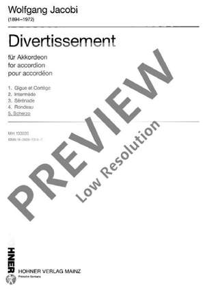 Jacobi, Wolfgang: Divertissement