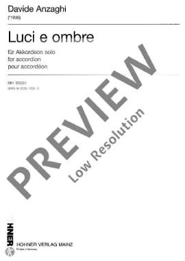Anzaghi, D: Luci e ombre