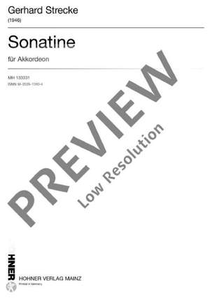 Strecke, Gerhard: Sonatine