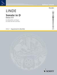 Linde, Hans-Martin: Sonate in D