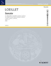 Loeillet, Jean Baptiste (John): Six Sonatas op. 3