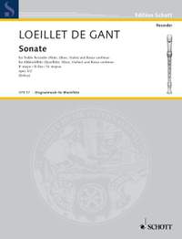 Loeillet de Gant, Jean Baptiste: Sonata op. 3/2