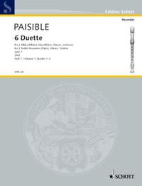 Paisible, Jacques: Six Duets op. 1