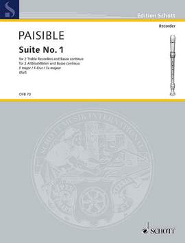 Paisible, Jacques: 6 Suites