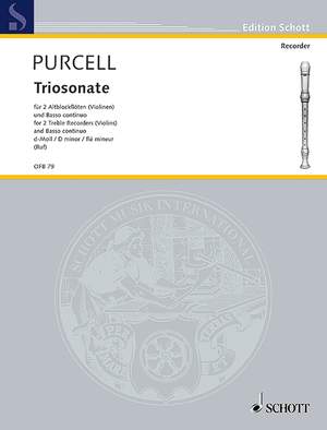 Purcell, Daniel: Trio Sonata in D minor