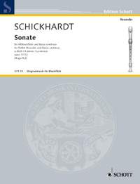 Schickhardt, Johann Christian: Sonata A Minor op. 17/12