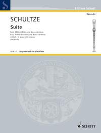 Schultze, Johann Christoph: Suite D minor