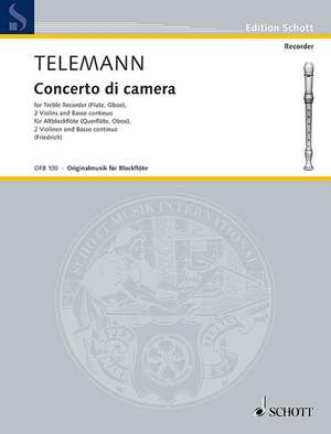 Telemann, Georg Philipp: Concerto di camera