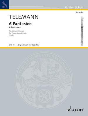 Telemann, Georg Philipp: 6 Fantasies