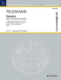 Telemann, Georg Philipp: Sonata D minor