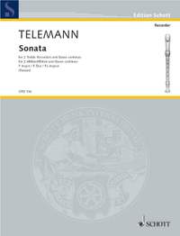 Telemann, Georg Philipp: Sonata F major